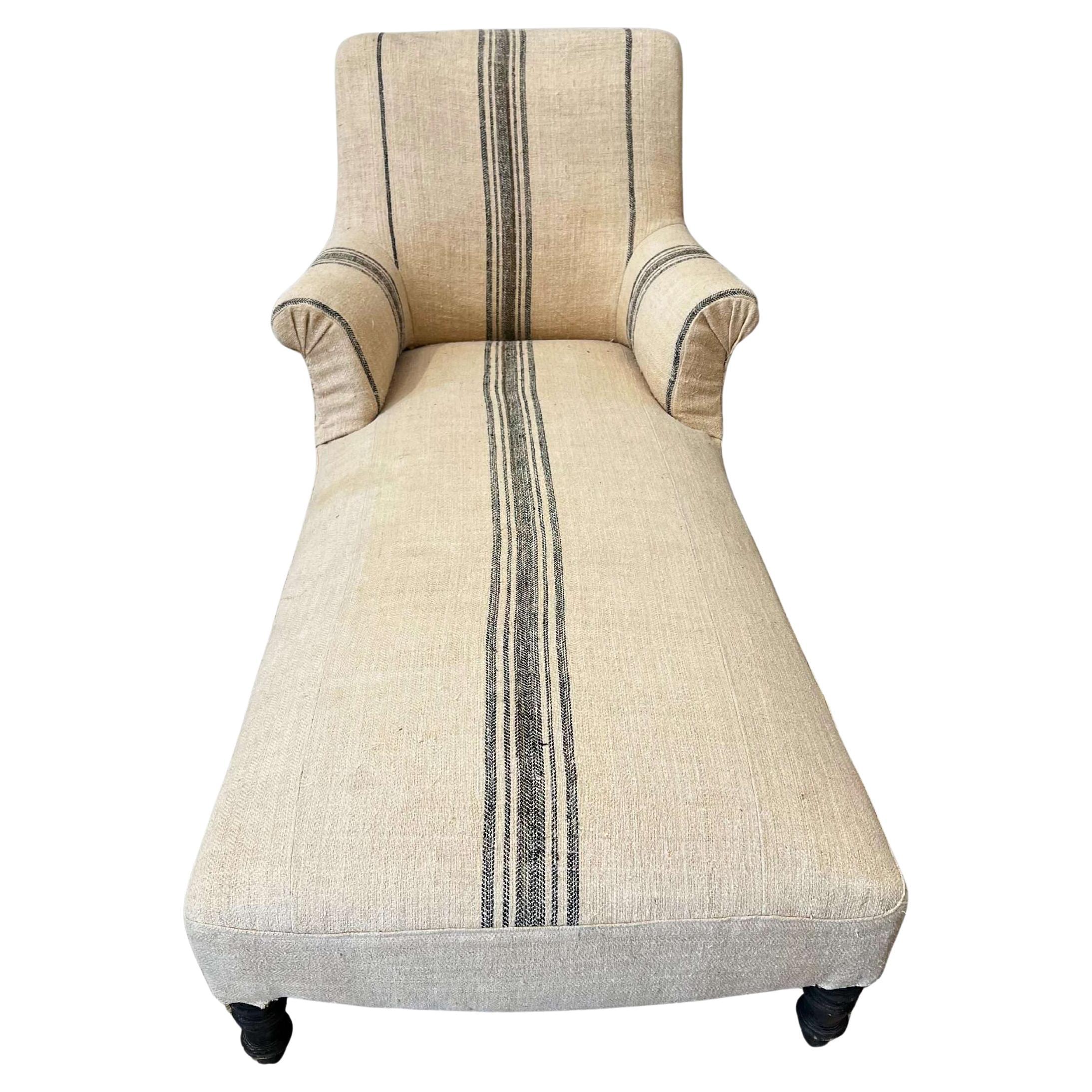 Chaise a le Meridienne aus dem 19. Jahrhundert im Angebot