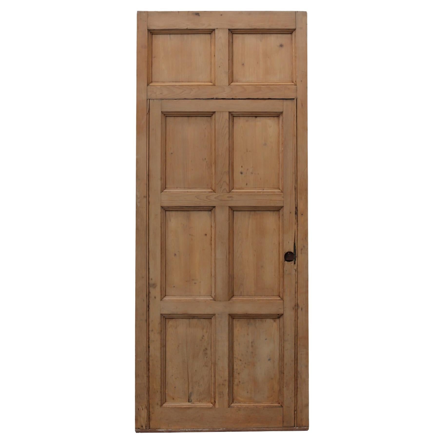 19th Century Chapel Door with Frame For Sale