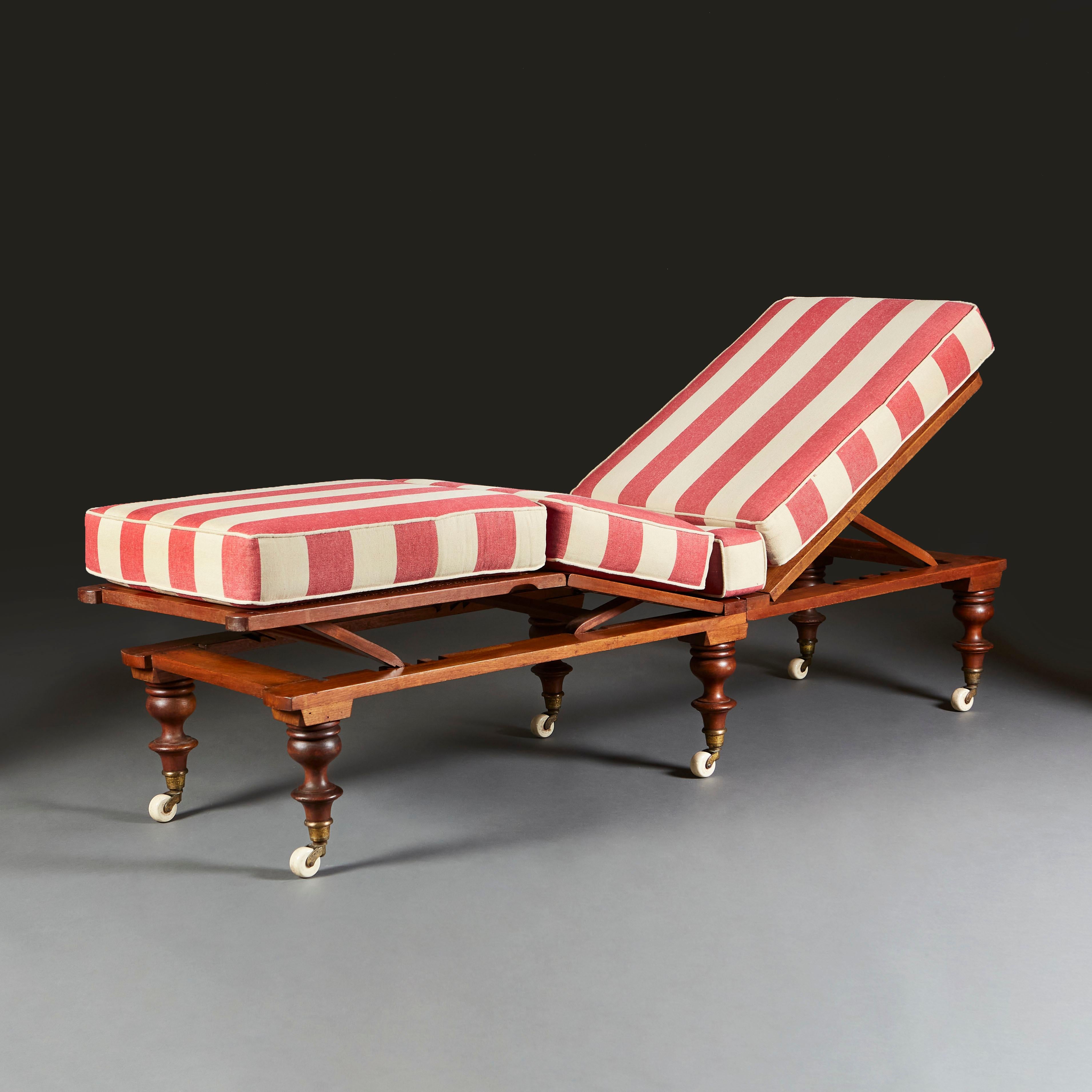 English 19th Century Day Bed by Robinson & Sons