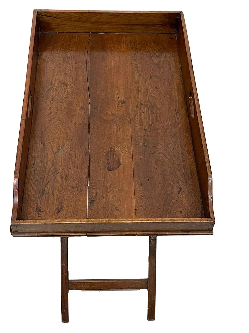 A 19th Century English butler tray on stand For Sale 5