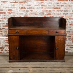 A 19th Century English Mahogany Kneehole Desk