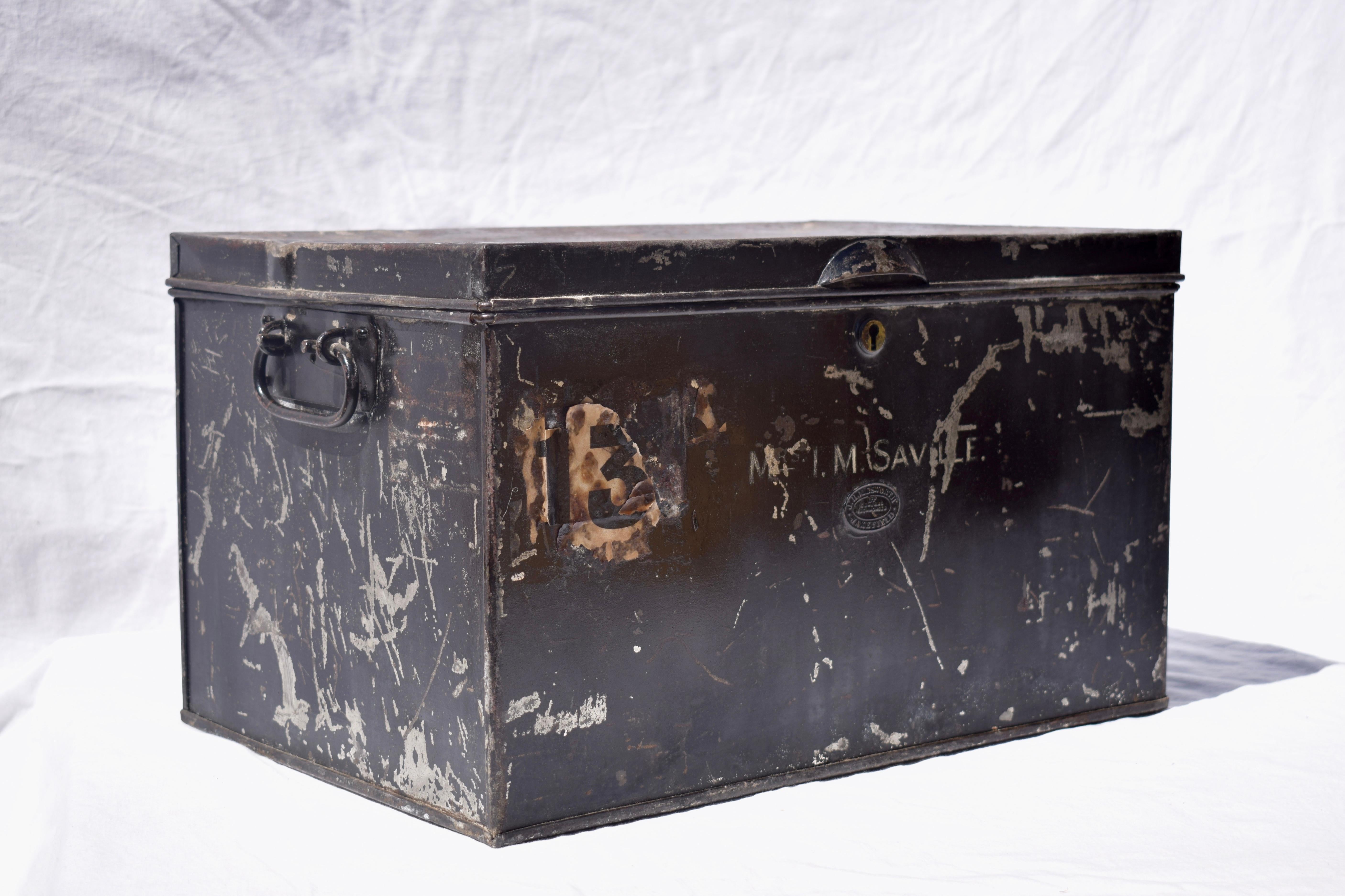 indian army trunk box
