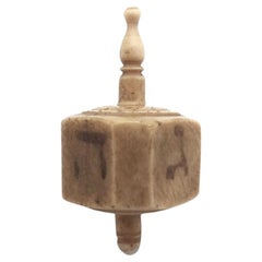 A 19th Century European Bone Dreidel