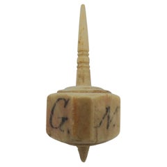 A 19th Century European Bone Dreidel