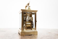 19th Century Fine 8 Day Striking French Brass Carriage Clock