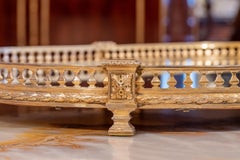 19th Century French Empire Gilt Bronze Plateau