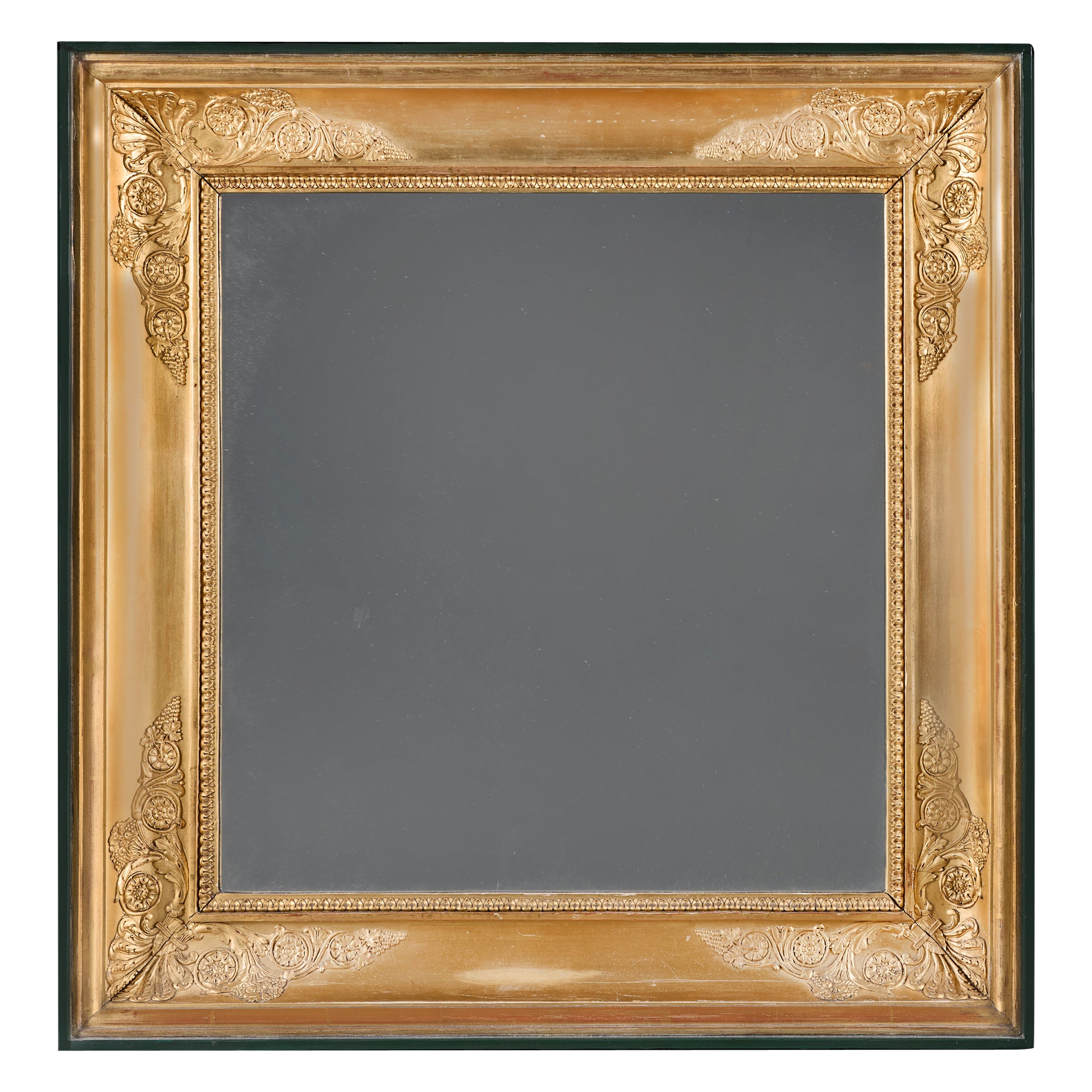 Miroir Empire en bois doré du XIXe siècle