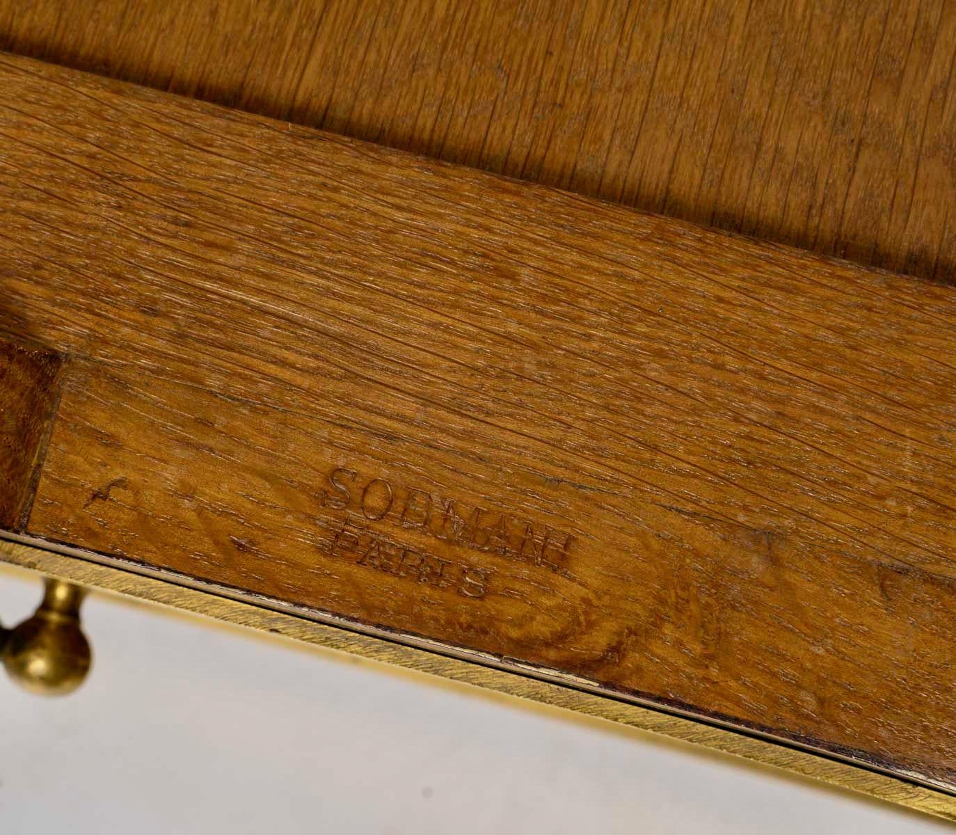 Französischer Kuvertkartentisch von Sormani Paris, 19. Jahrhundert, um 1880 im Angebot 6