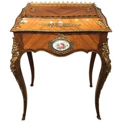 19th Century French Kingwood and Ormolu Mounted Jardinière Planter