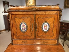 19th Century French Louis XVI Style Kingwood Bonheur De Jour