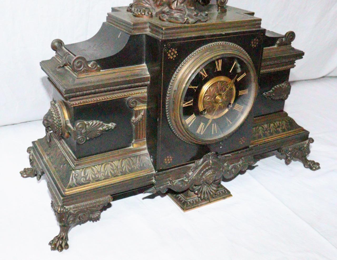 19th Century French Neoclassical Clock 11