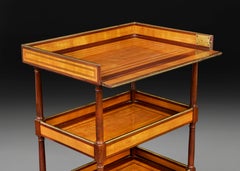 A 19th Century French Satinwood Etagere