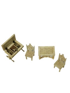 19th Century German Doll House Miniature Furniture