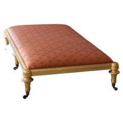 19th Century Giltwood Ottoman