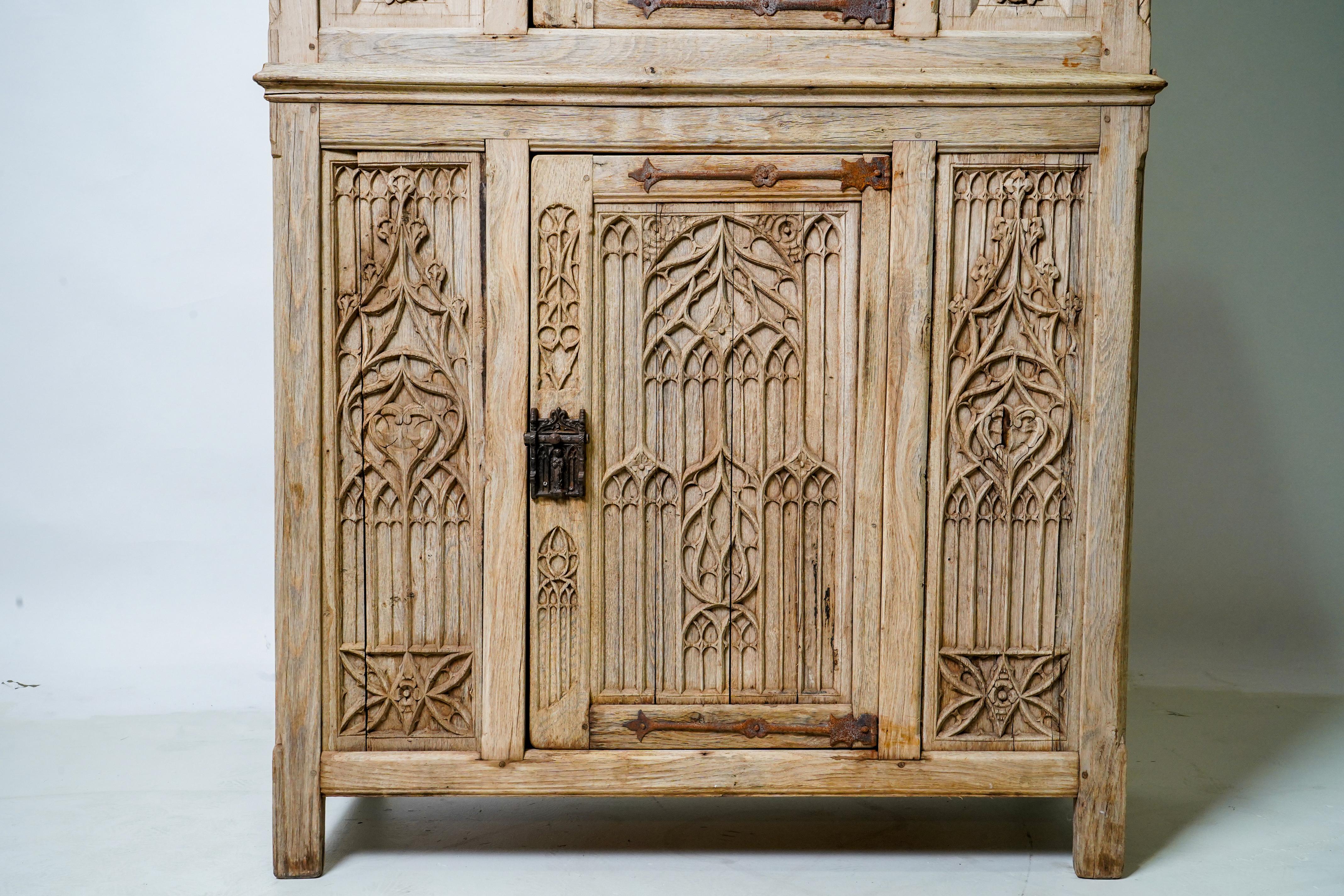 A 19th Century Gothic Revival Cabinet 1