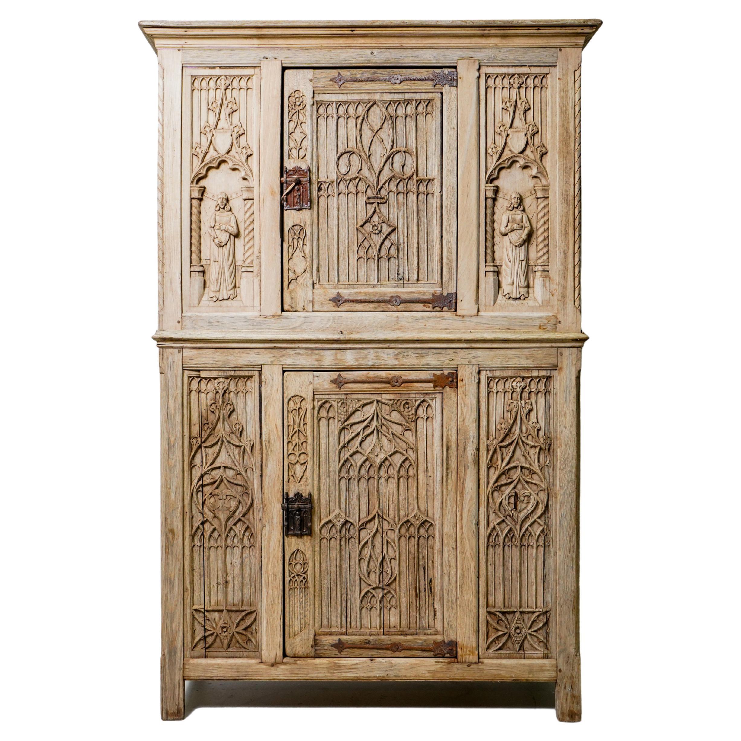 A 19th Century Gothic Revival Cabinet