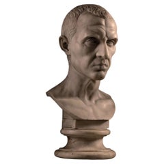 Busto Grand Tour di Giulio Cesare del XIX secolo