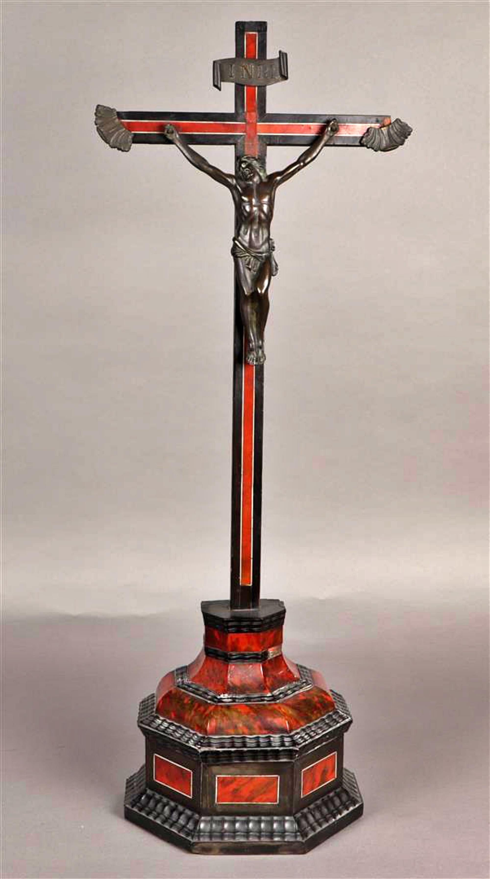 19th Century Italian Crucifix In Good Condition In Madrid, ES