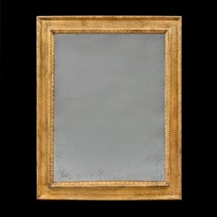 A 19th Century Italian Rectangular Giltwood Wall Mirror