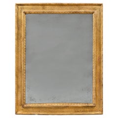 A 19th Century Italian Rectangular Giltwood Wall Mirror