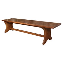 A 19th-Century Italian Walnut Refectory Table