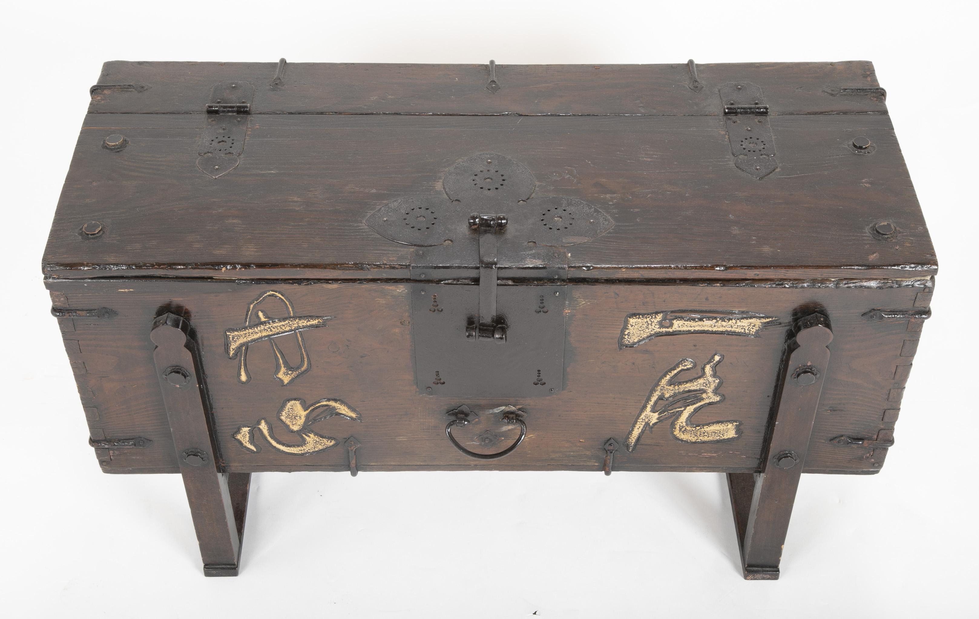 wrought iron trunk stand