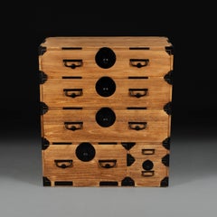 A 19th Century Japanese Tansu Chest of Drawers