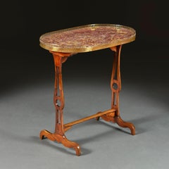 19th Century Kidney Shaped Occasional Table