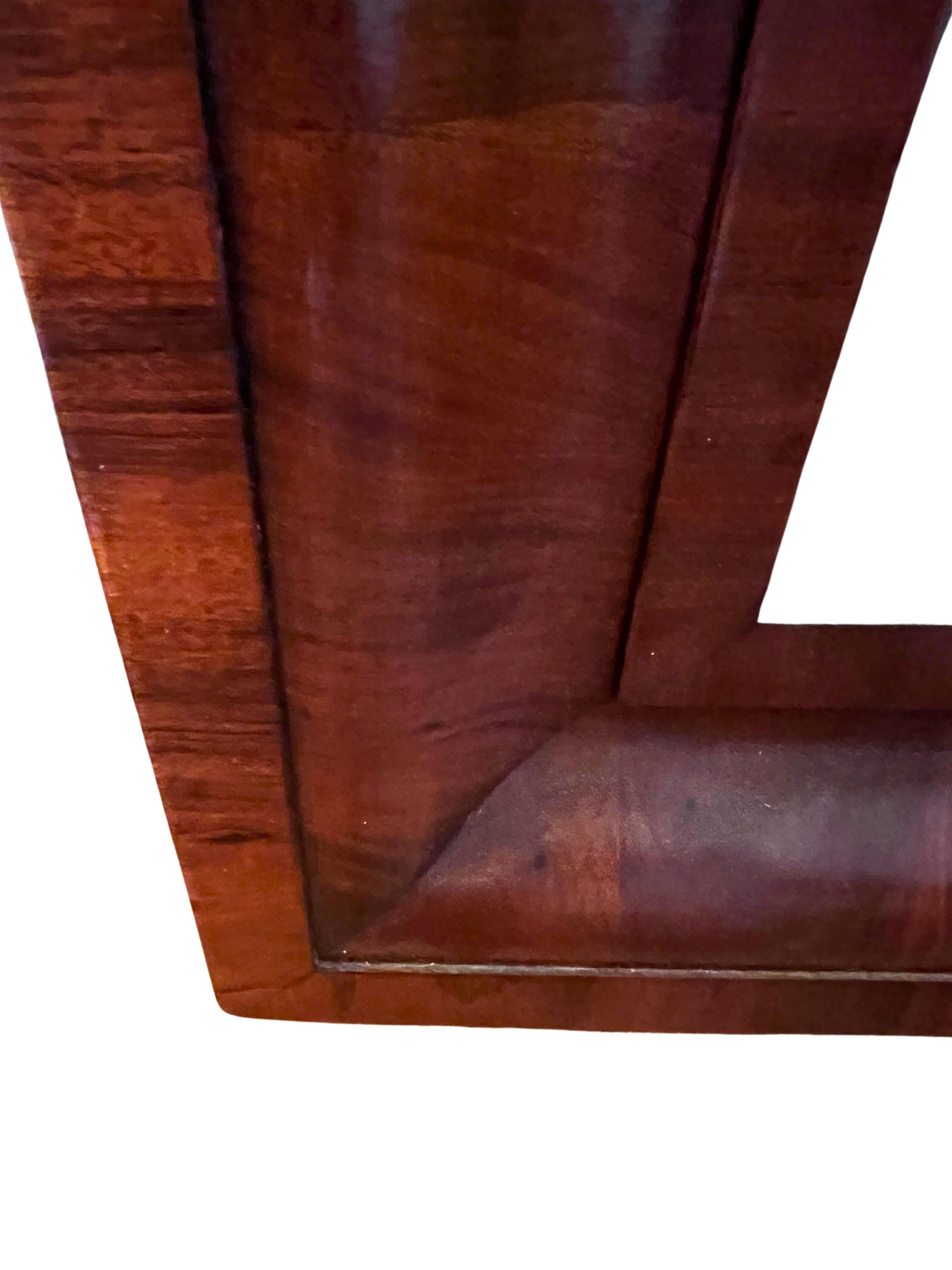 A 19th Century Mahogany Mirror For Sale 1