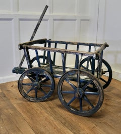 A 19th Century Market Garden Hand Cart or “Dog Cart”