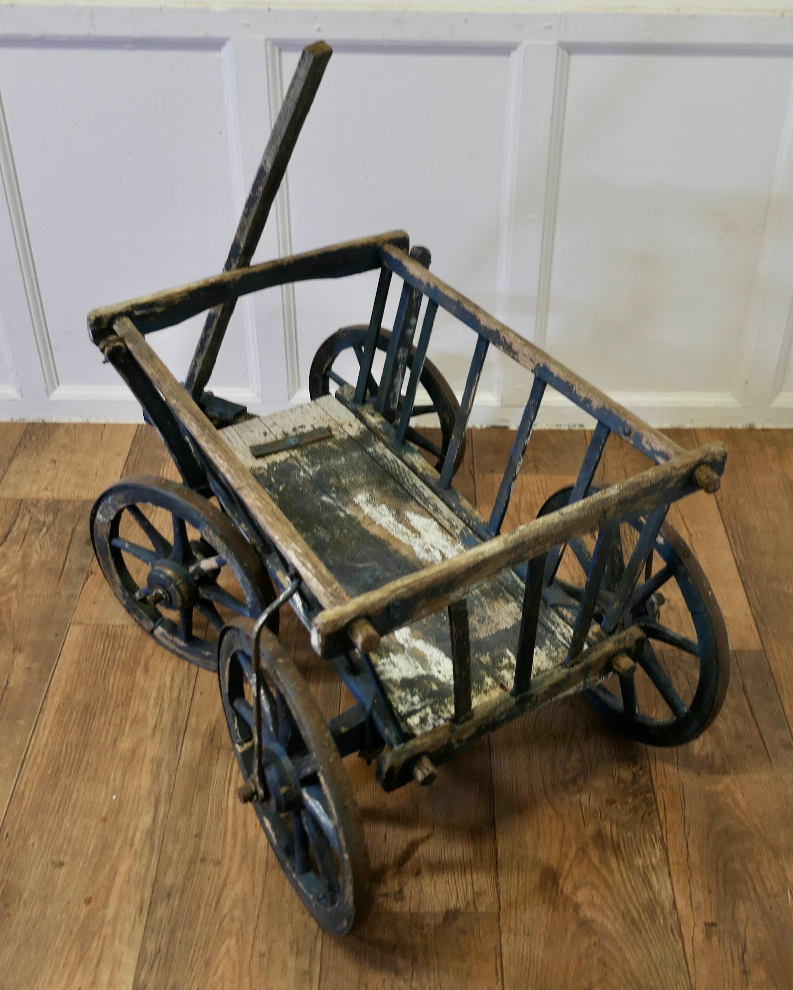 wooden hand cart for sale