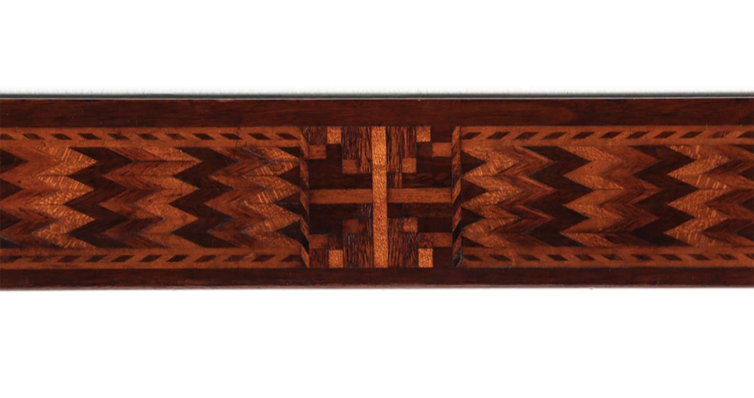 Early 20th Century 19th Century Marquetry American Mirror
