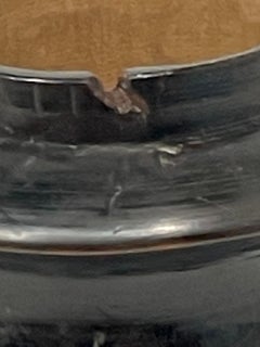 A 19th-century matchbox or jar