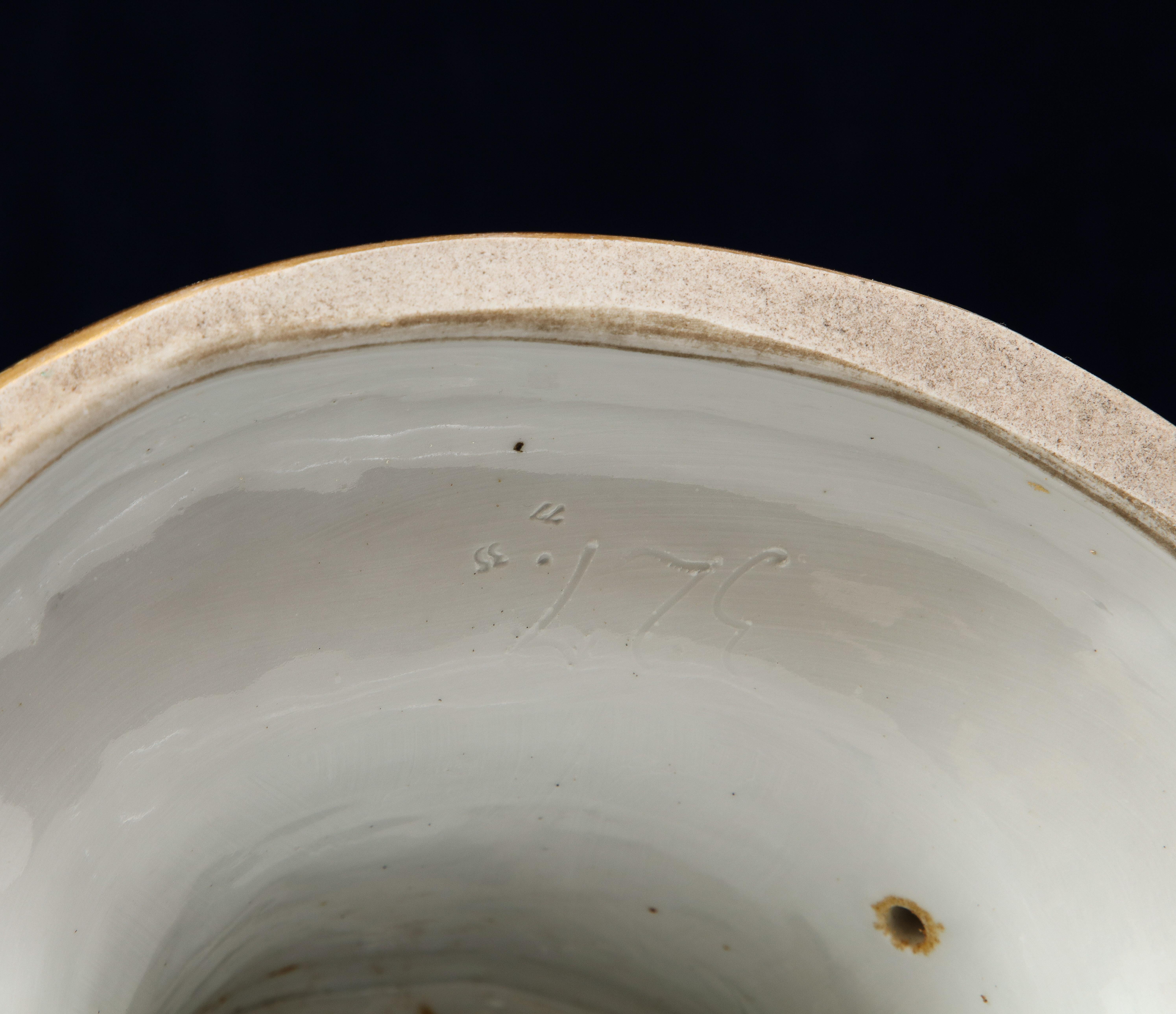Meissen Porcelain 'Elements' Ewer des 19. Jahrhunderts mit dem Symbol der Luft im Angebot 4