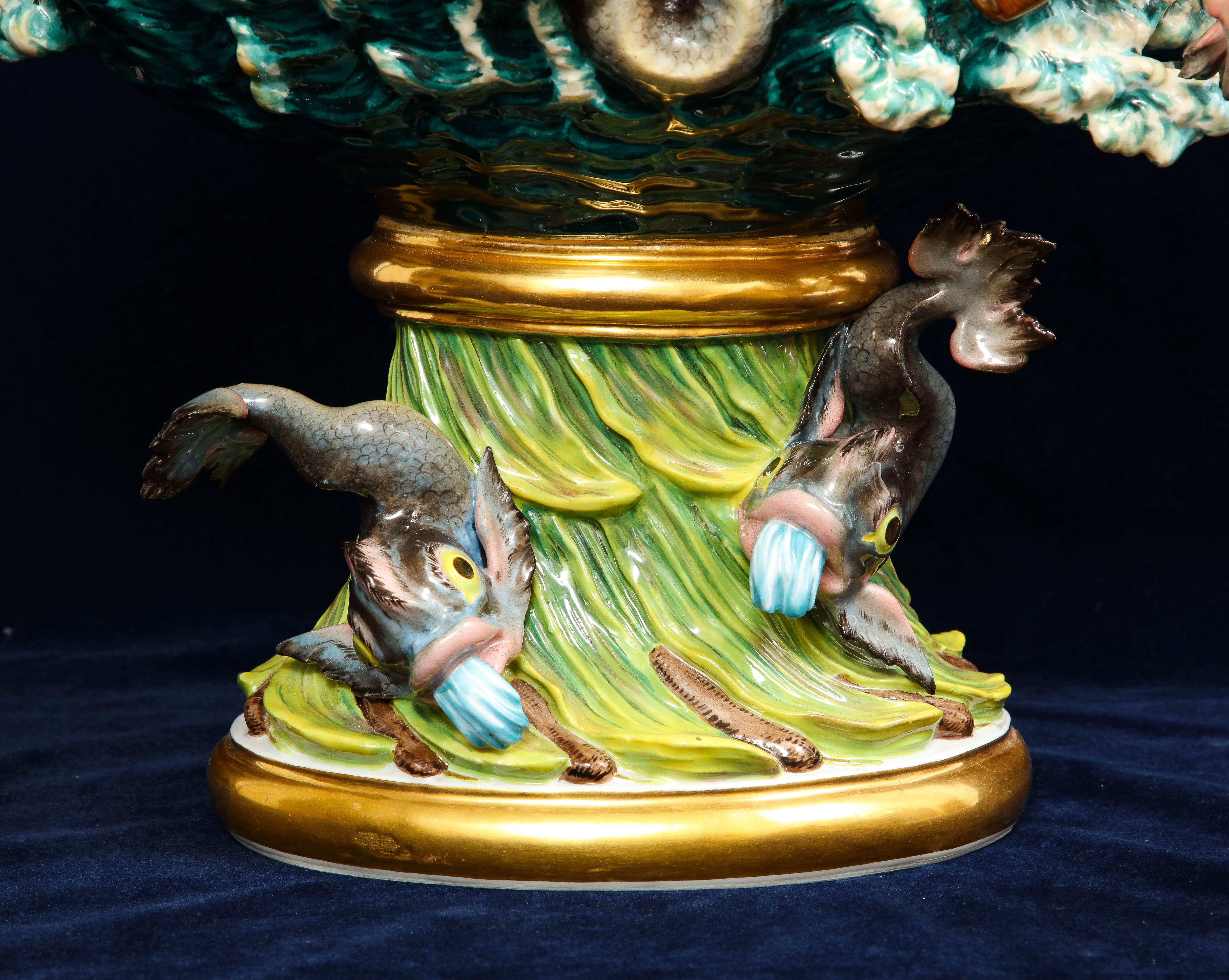 Meissen Porcelain 'Elements' Ewer aus dem 19. Jahrhundert, symbolisch für Wasser im Angebot 6