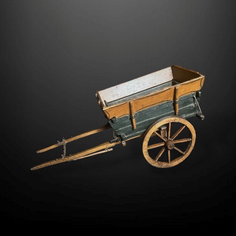 A 19th Century Model of a Tumbrel, Tip Cart For Sale 1