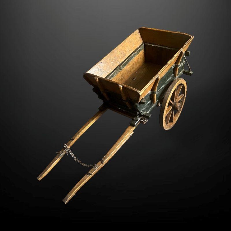 A 19th Century Model of a Tumbrel, Tip Cart For Sale 2