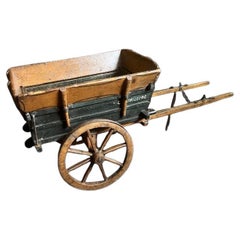 A 19th Century Model of a Tumbrel, Tip Cart