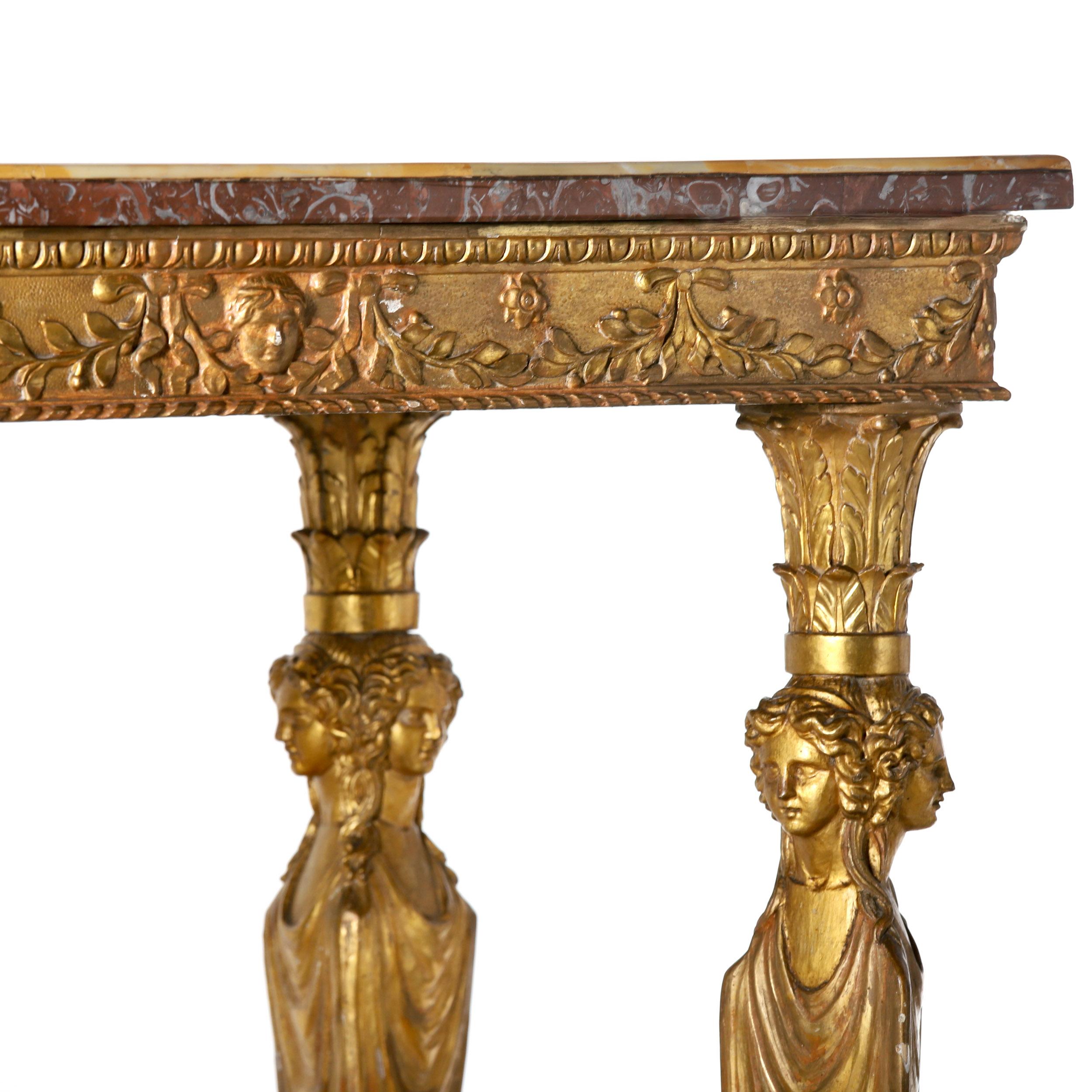 19th Century Neoclassical Centre Table 8