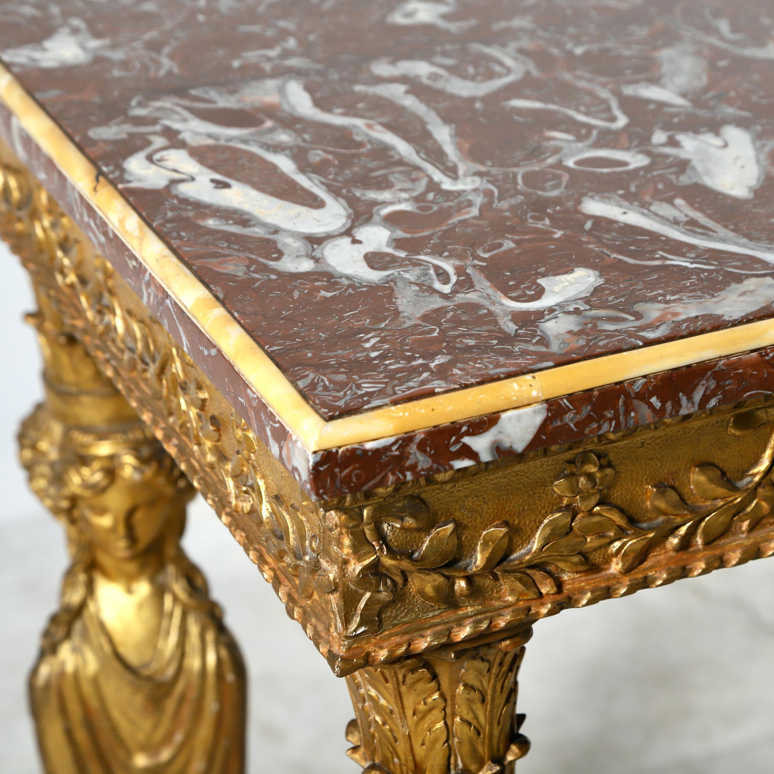 19th Century Neoclassical Centre Table 9