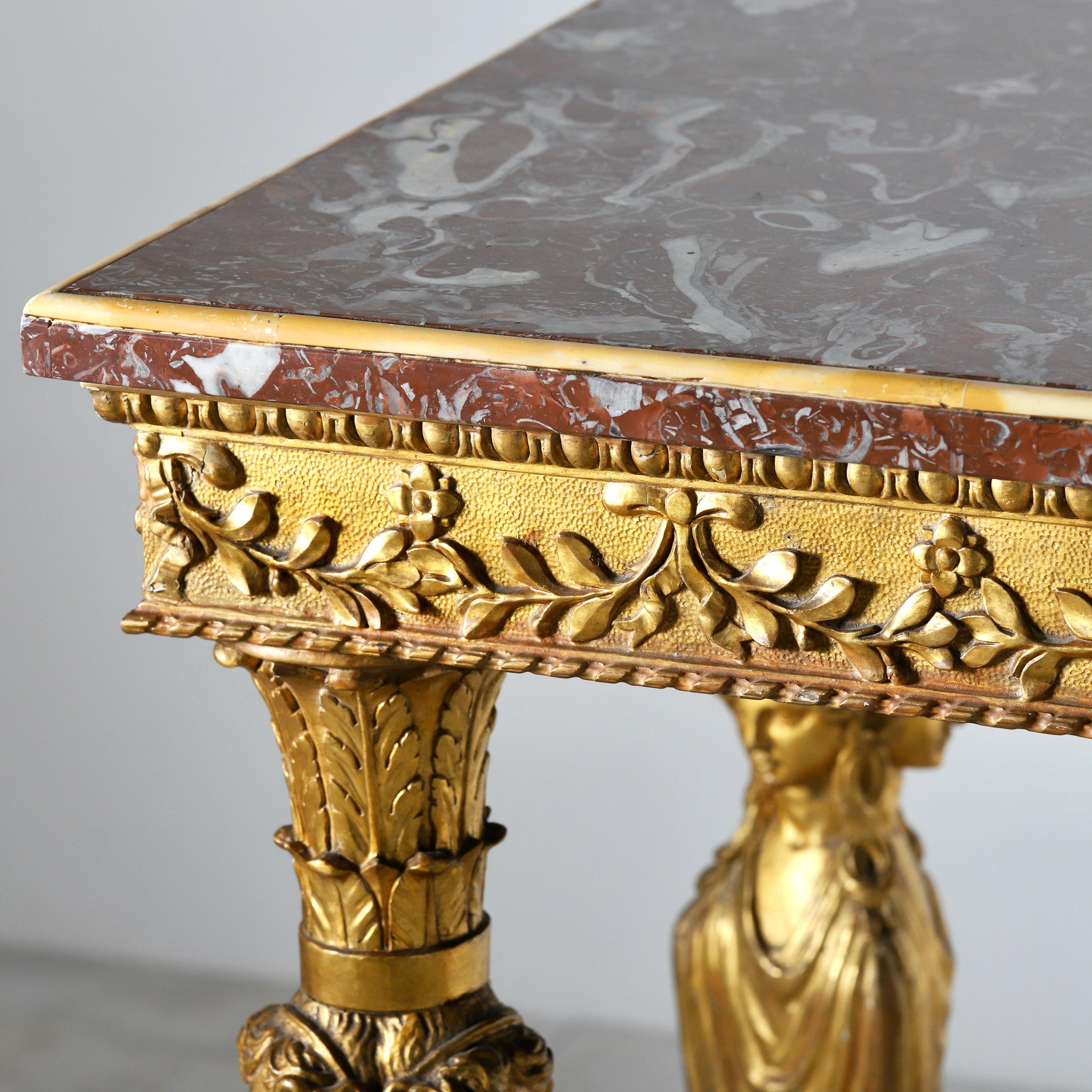 19th Century Neoclassical Centre Table In Good Condition In Petworth, GB