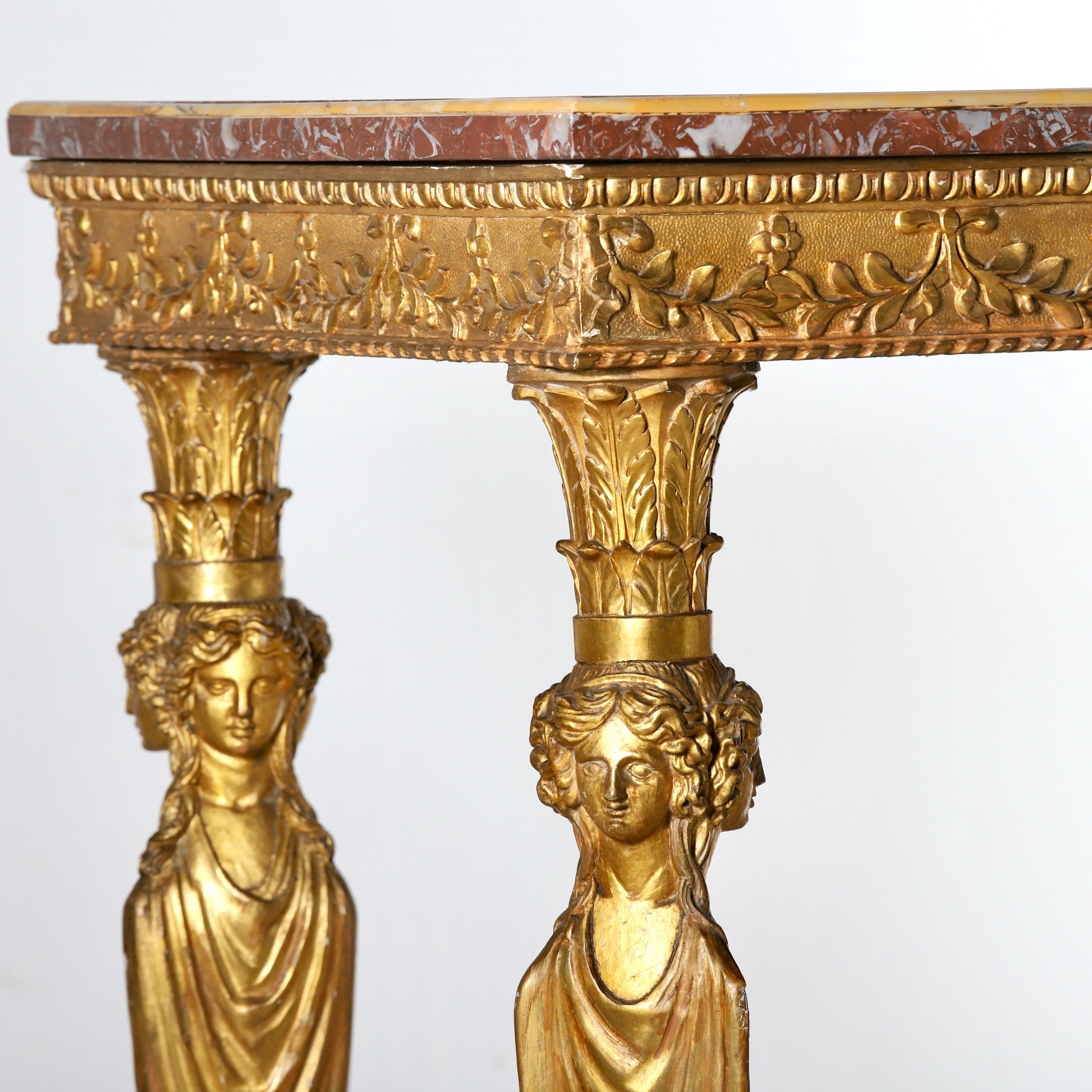 19th Century Neoclassical Centre Table 1