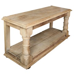 19th Century Oak Console Table