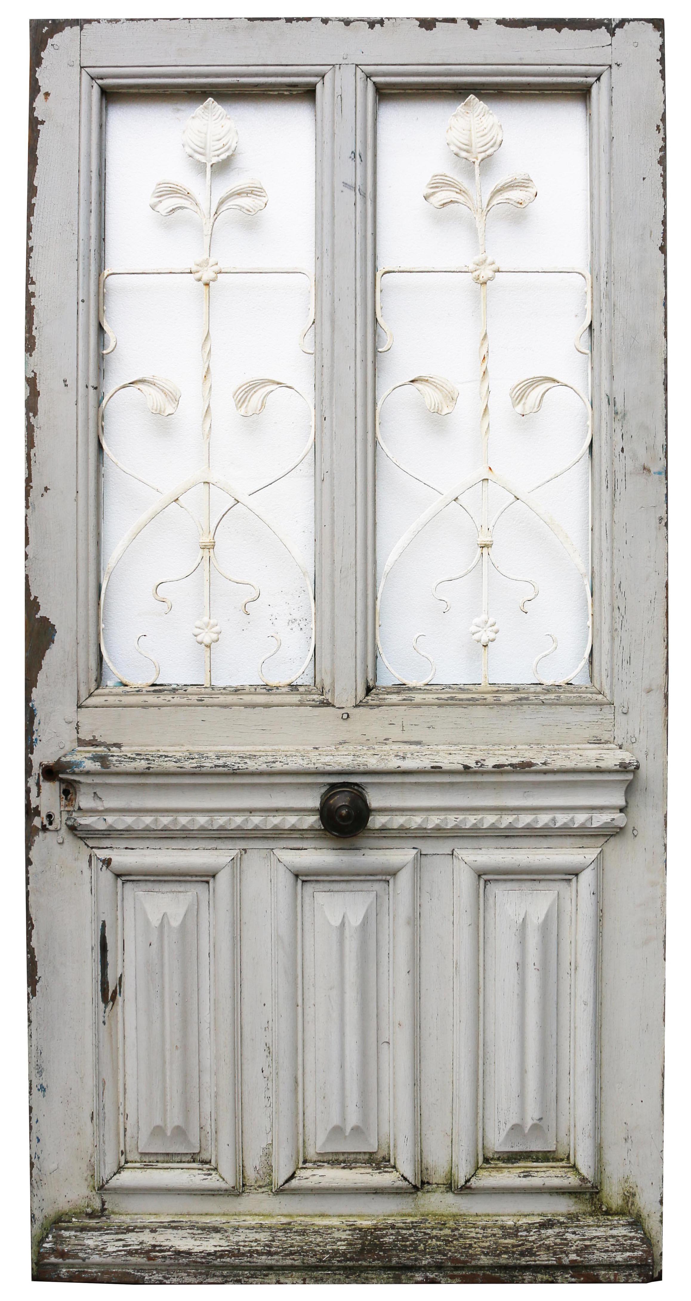 white oak front door