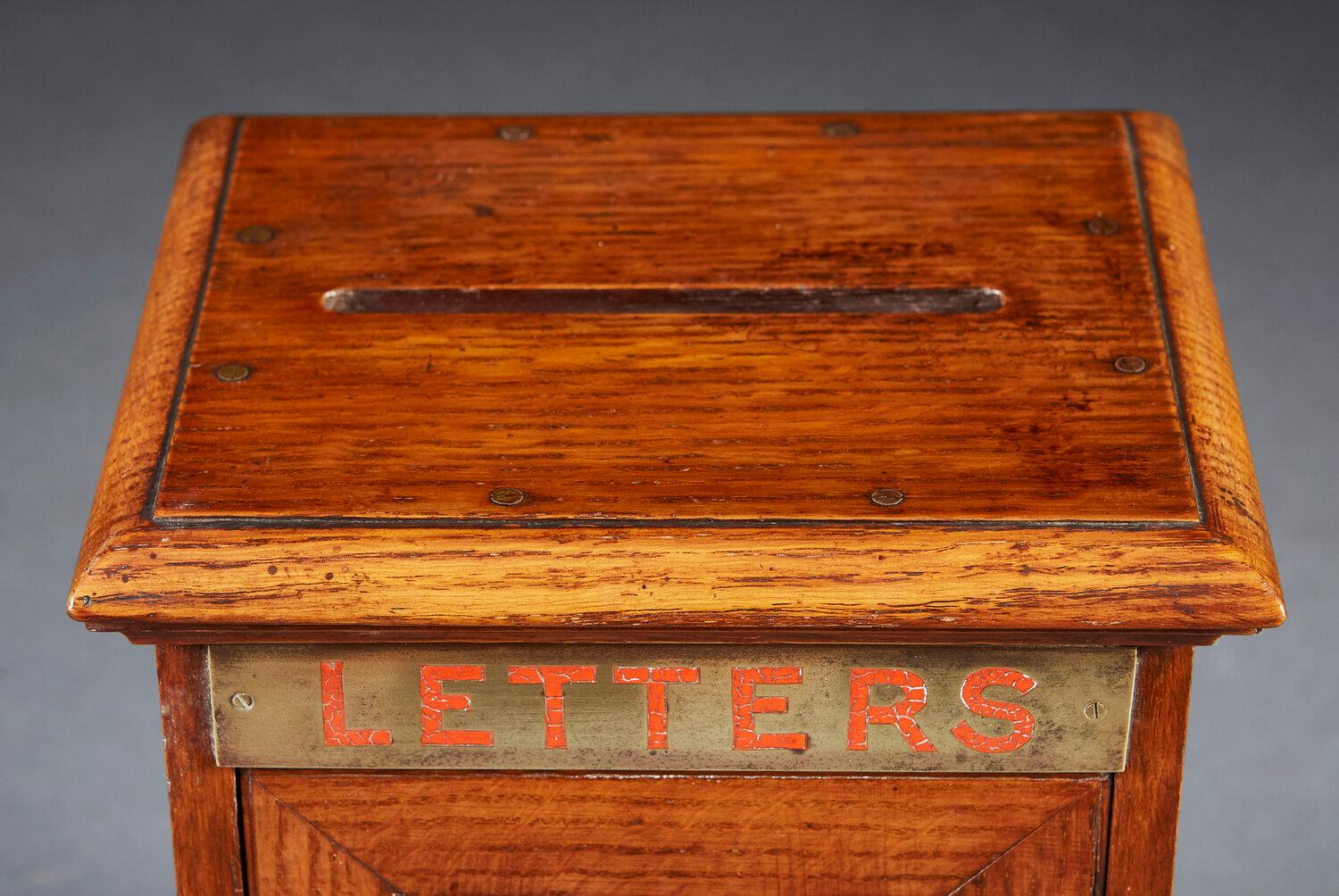 letter box wooden