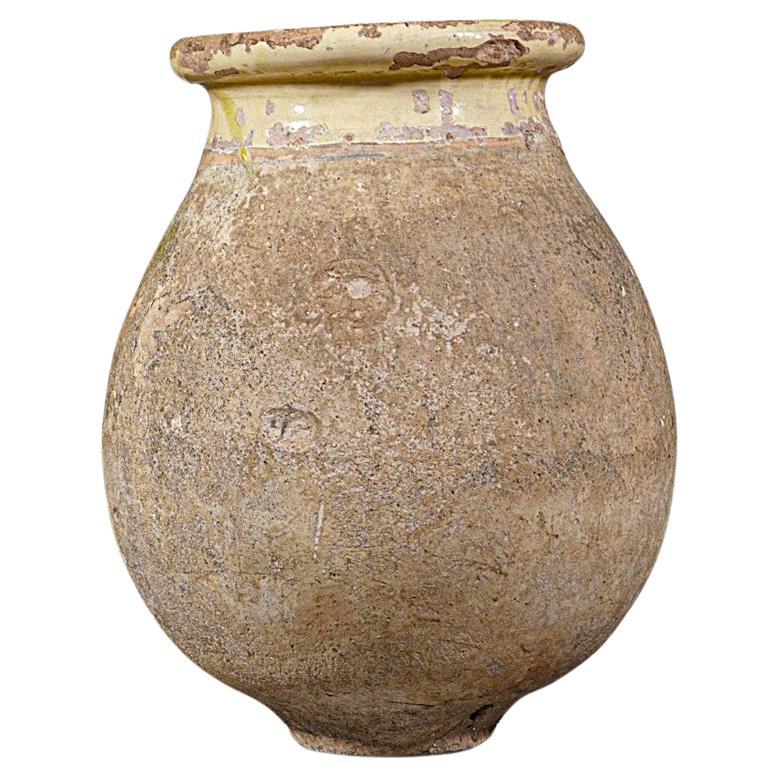 A 19th Century Old Olive Oil Jar from Provence South of France