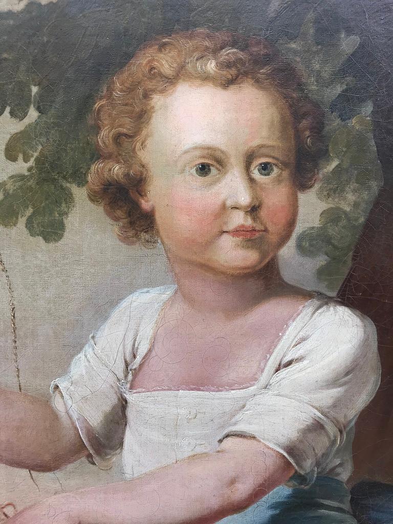 19th Century Portrait of a Young Boy For Sale 2