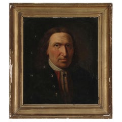 Un ritratto di un gentiluomo danese del XIX secolo di Hans Hansen