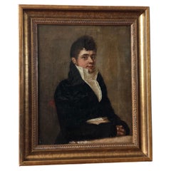 A 19th Century Portrait Painting of a German Gentleman