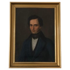 A 19th Century Portrait Painting of a High Society German Gentleman